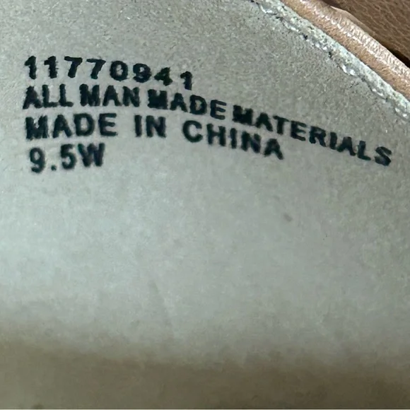 🌷 Torrid Nude Woven Platform Heel Ankle Strap Sandals Size 9.5W - Picture 8 of 9